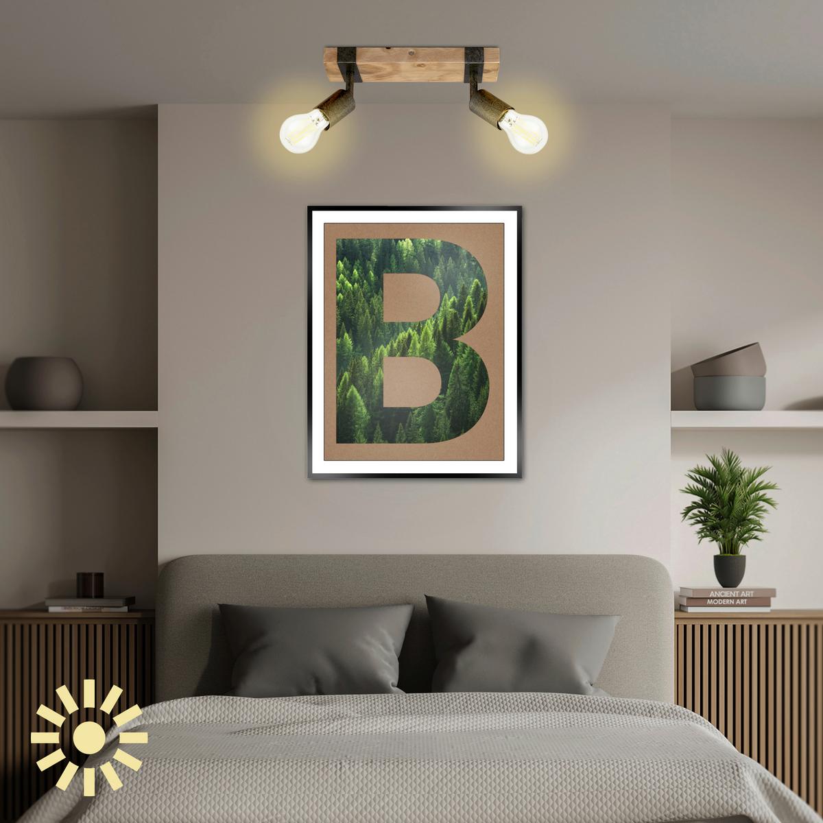 ŻARÓWKA LED 0551005 BULB A60 2ER SET - kolor srebrny, Basics, szkło (6/10.6cm)