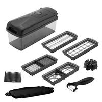 ZESTAW PRZYBORÓW KUCHENNYCH 08633 - czarny, Basics, tworzywo sztuczne/metal (28,5/13/11cm) - Genius