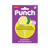 Szivacs Vileda Punch Lemon 1x - Basics (10,2/15/3,2cm) - Vileda