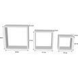 Raft De Perete Simple 3 - alb, Modern, plastic (30-27-24/30-27-24/12cm) Raft De Perete Simple 3 - alb, Modern, plastic (30-27-24/30-27-24/12cm)