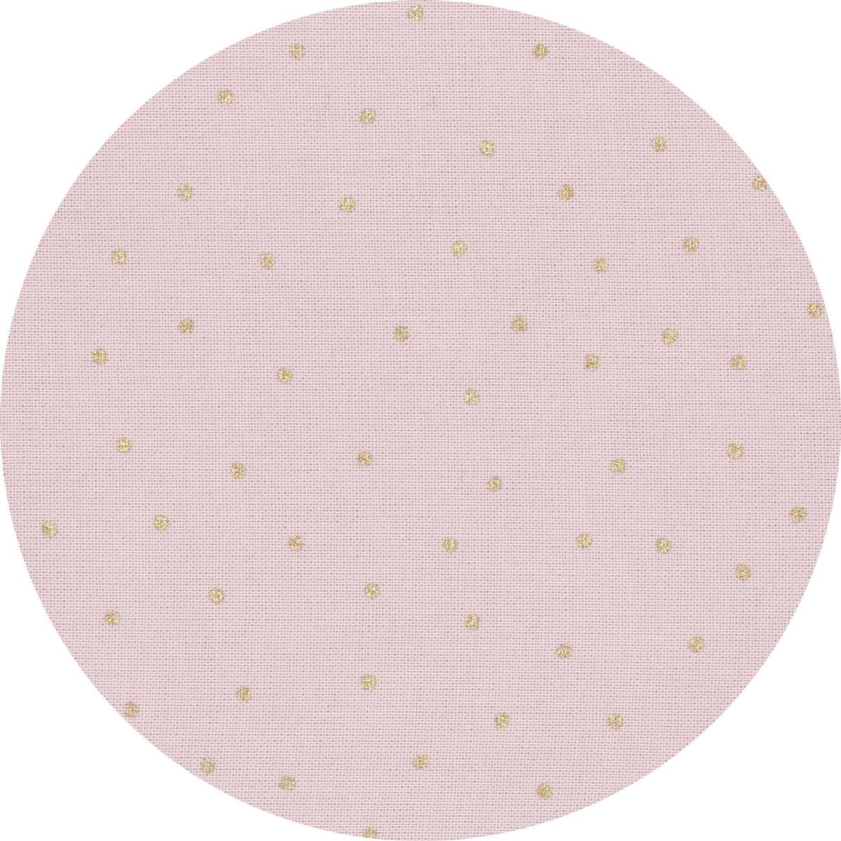 BALDACHIM ORGANIC COTTON ROYAL - brudny róż, Basics, tkanina (200/135/0,1cm) - Babybay