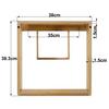 SITTBÄNK DEXTER -EXKLUSIV- - naturfärgad, Natur, naturmaterial (76,5/38.3/38cm) - Mömax