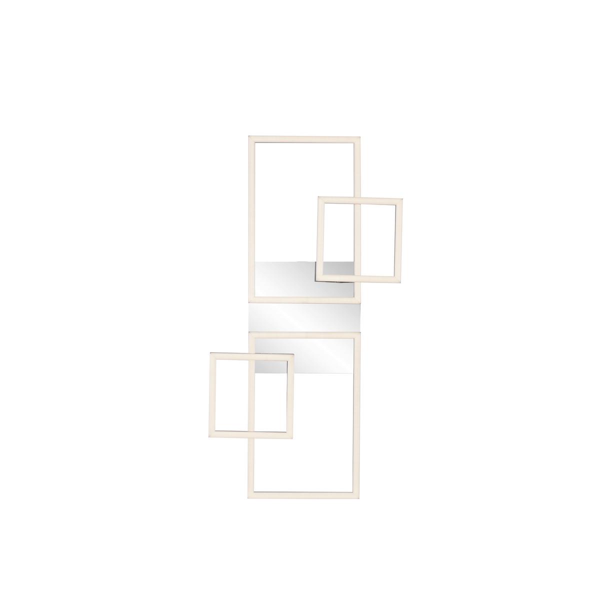 LED-Deckenleuchte Iven max. 40 Watt - Alufarben/Nickelfarben, Basics, Kunststoff/Metall (65/75/33,8cm)