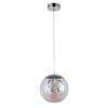 LED-HÄNGLAMPA MODERNI - pärlemor/kromfärg, Modern, metall/glas (78/25/120cm) - Mömax