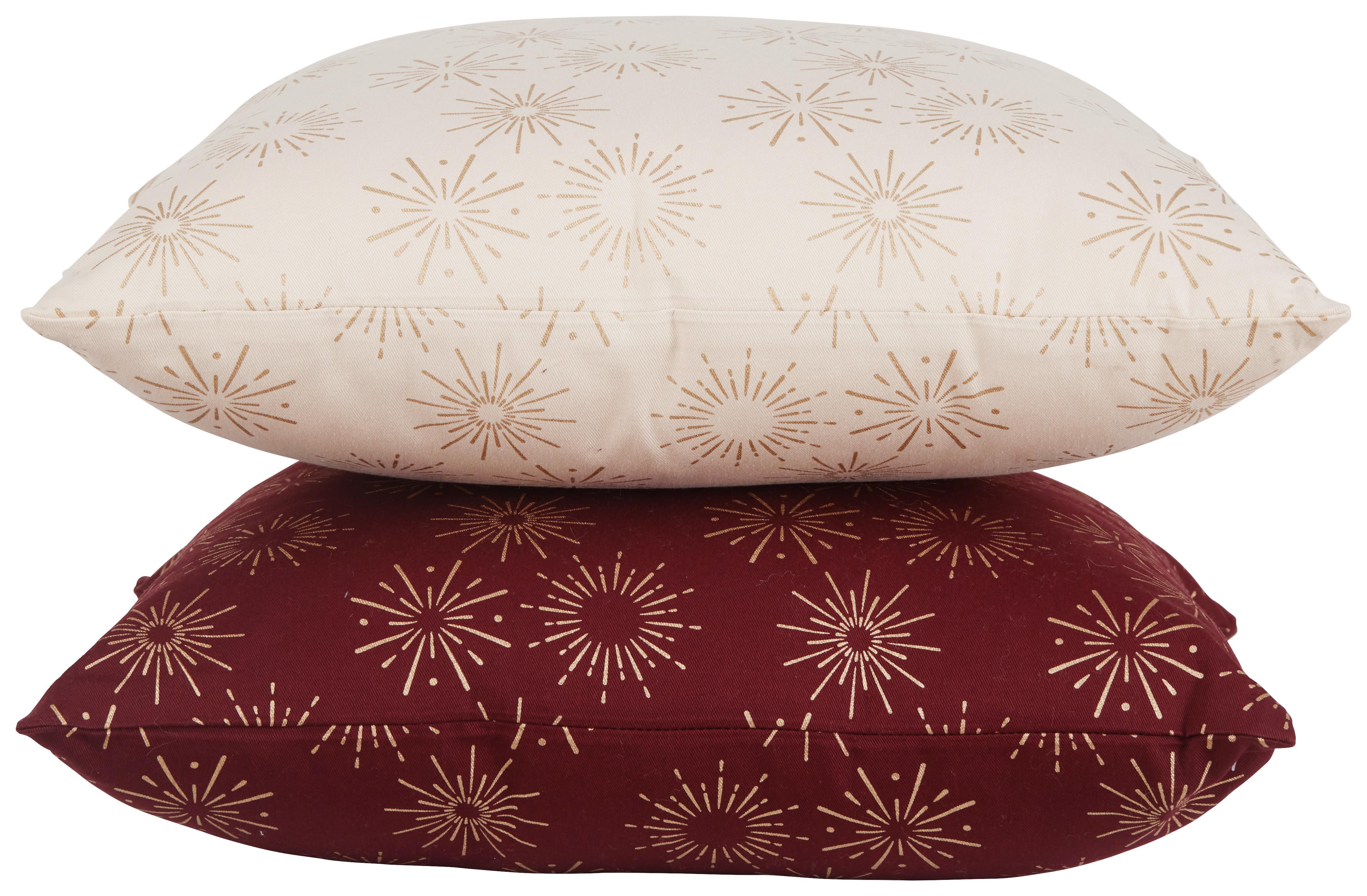 Díszpárna Goldenlights - Arany, romantikus/Landhaus, Textil (45/45cm) - Modern Living