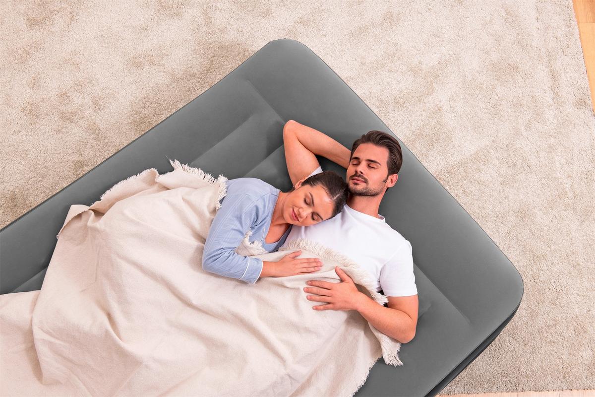 ŁÓŻKO DMUCHANE TRITECH AIR - czarny/szary, Konventionell, tworzywo sztuczne (203/152/46cm) - Bestway