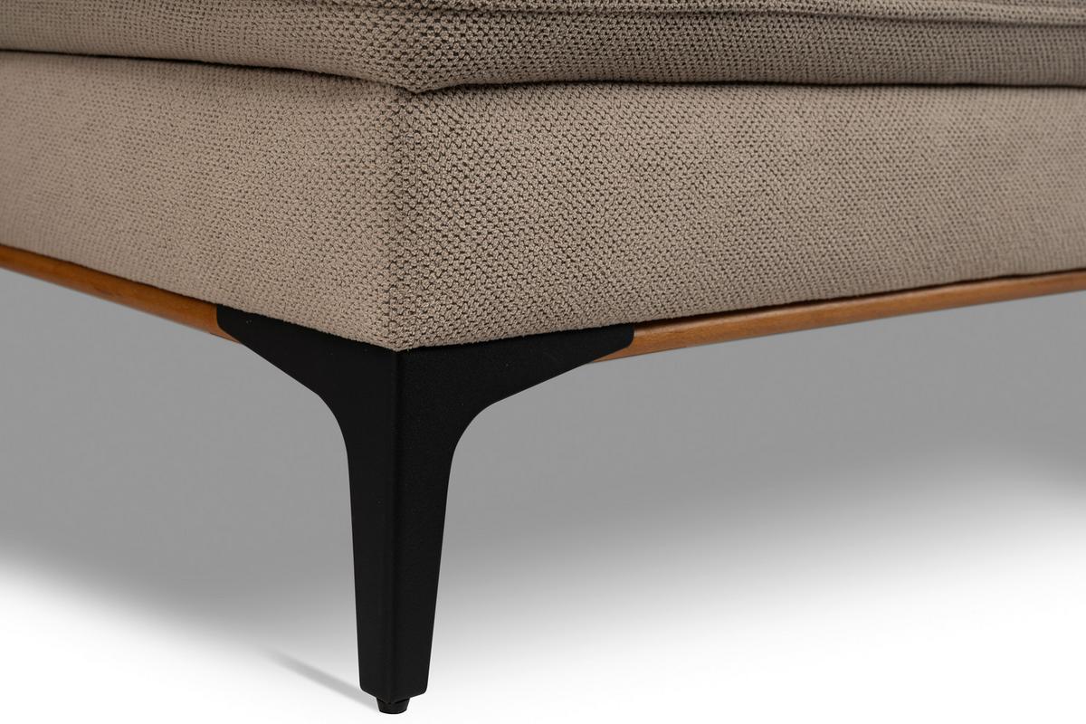 Coltar BERGAMO - bej, Modern, textil (238/162cm) - Mömax