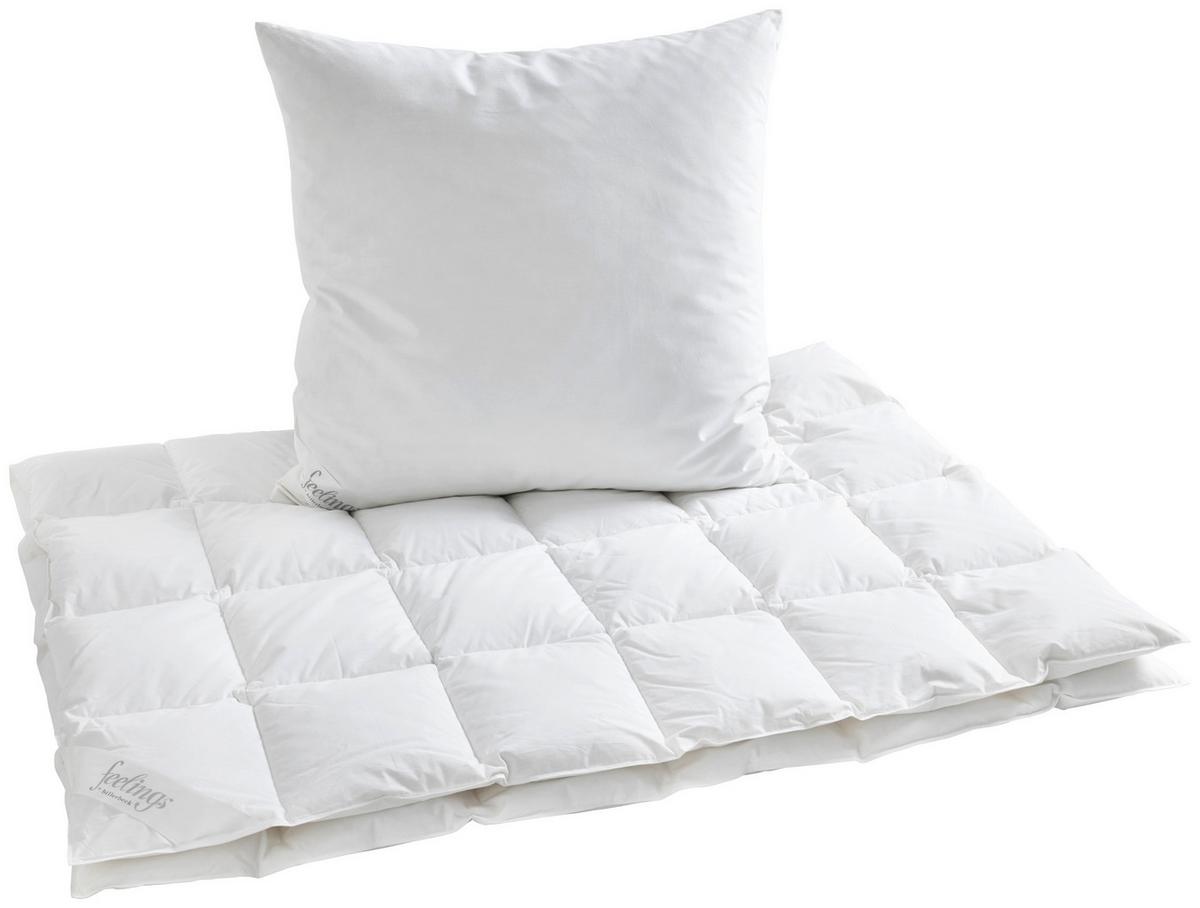 Bettenset Belissima Weiß ca. 70x90/140x200cm - Weiß (70x90/140x200cm) - Billerbeck