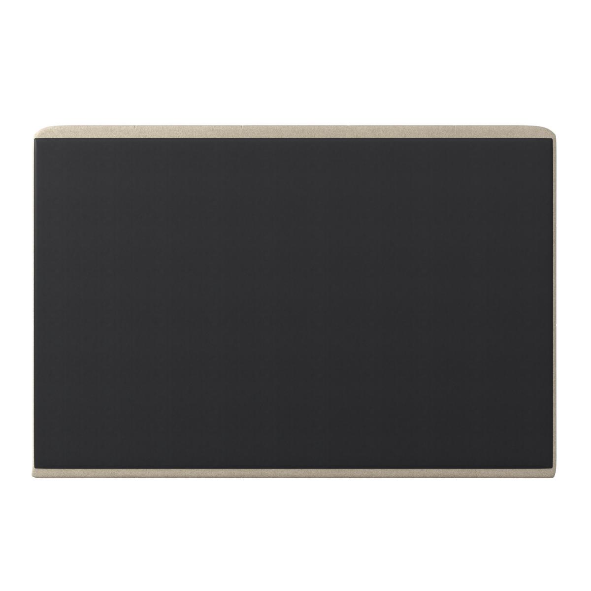 Boxbett Marbella 180x200cm Beige mit Topper - Beige/Schwarz, Modern, Holz/Holzwerkstoff (180/200cm) - Bessagi Home
