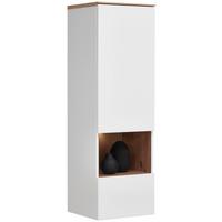 WITRYNA WISZĄCA DIANA   -HOM IN- - czarny/biały, Modern, materiał drewnopochodny/metal (40/126/37cm) - Hom`in