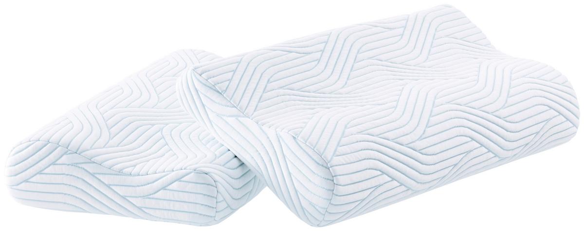 PODUSZKA POD KARK SHAPE QUEEN - biały, Basics, tkanina (61/31cm) - Tempur