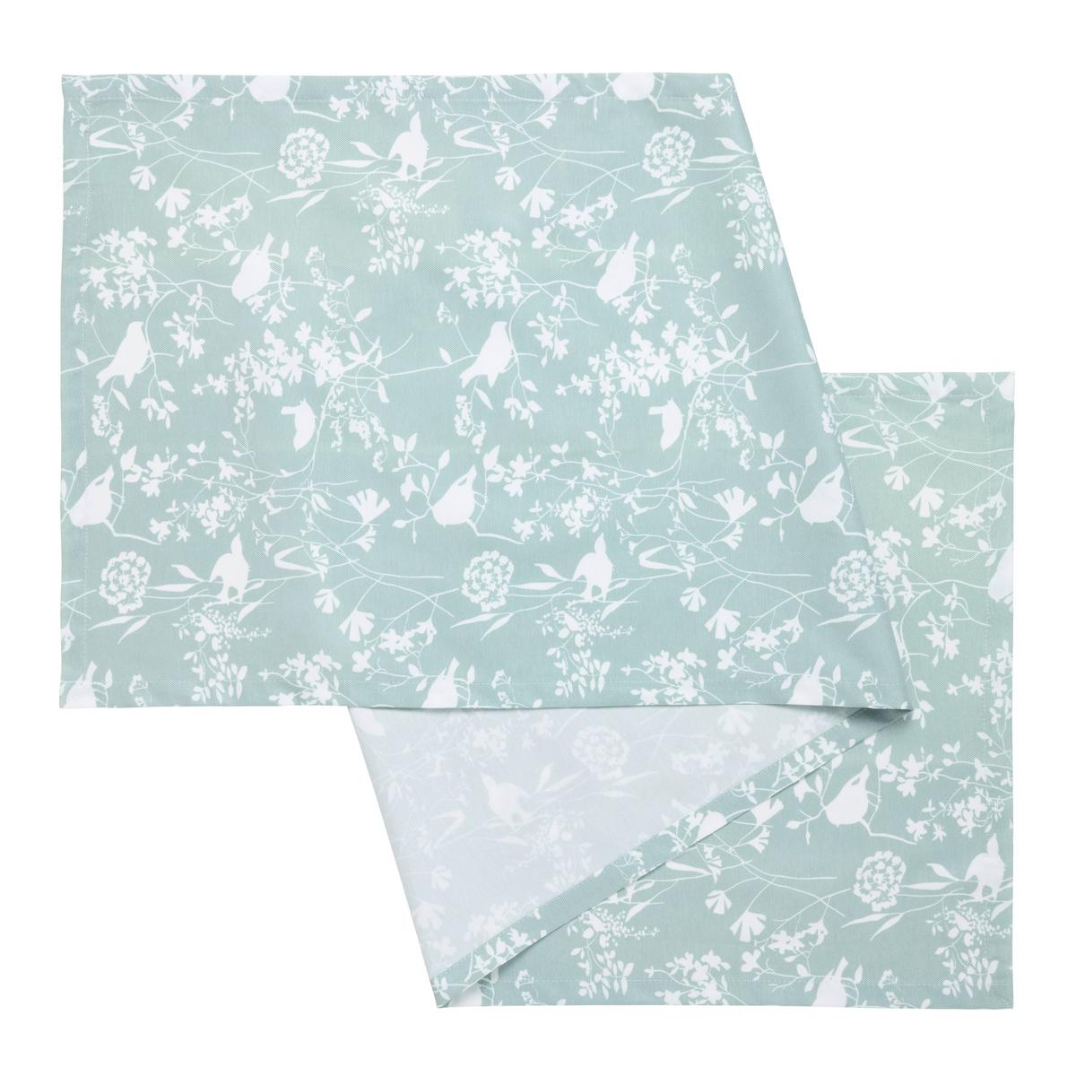 Tischläufer Steffi Salbeigrün ca. 45x150cm - Salbeigrün, Lifestyle, Textil (45/150cm) - Mary's