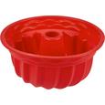 Gugelhupfform Silke in Rot aus Silikon - Rot, Kunststoff (23,5/10cm) - MÖMAX modern living