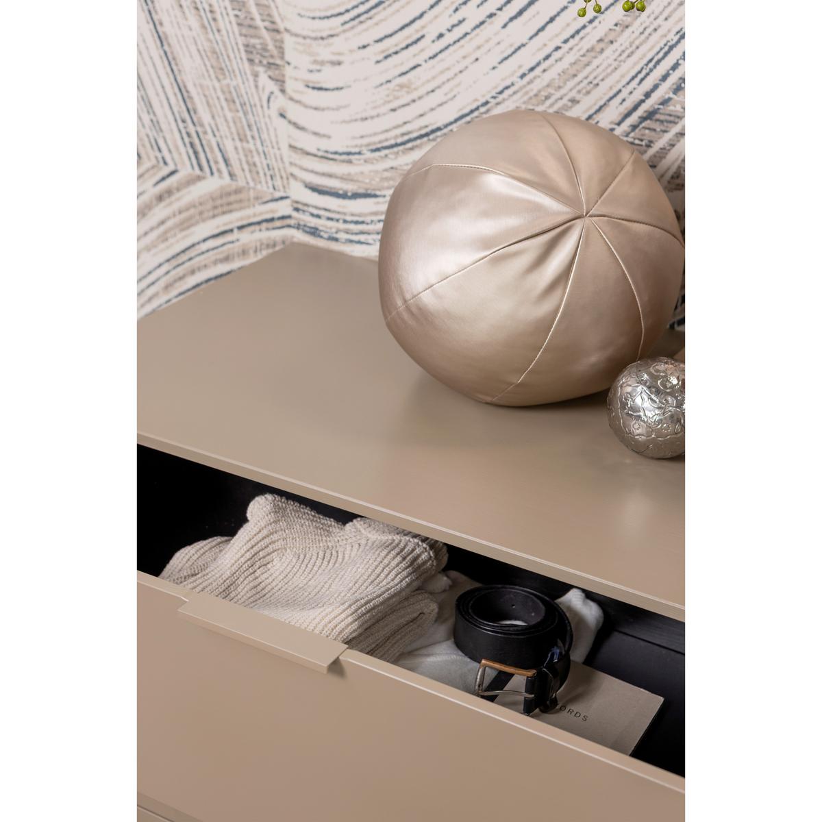 Pouf Rodeo Naturfarben B: 30cm - Naturfarben, Design, Textil (30/30/30cm) - Livetastic