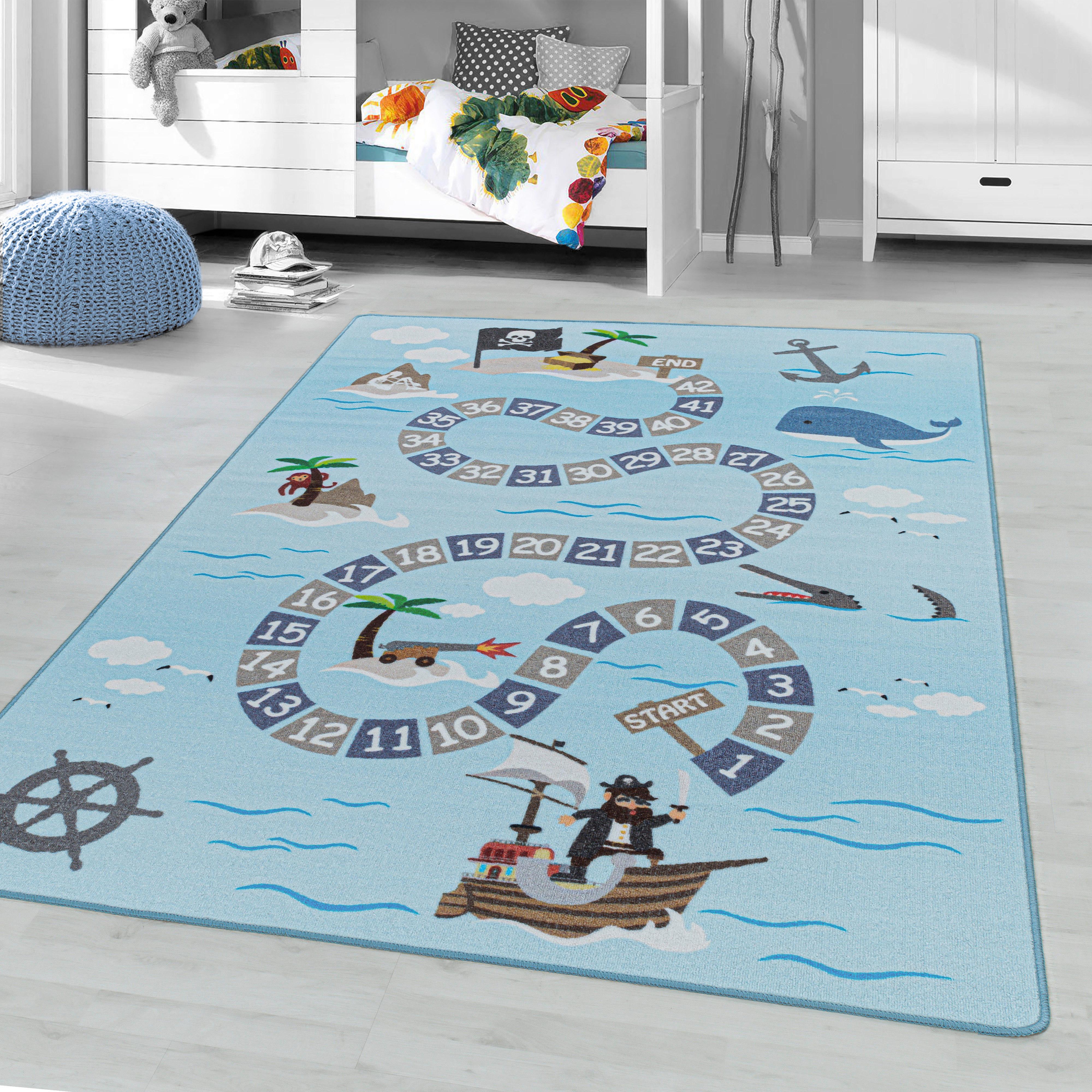 Kinderteppich Play 2908 Blau ca. 120x170cm - Blau, Trend, Textil (120/170cm)