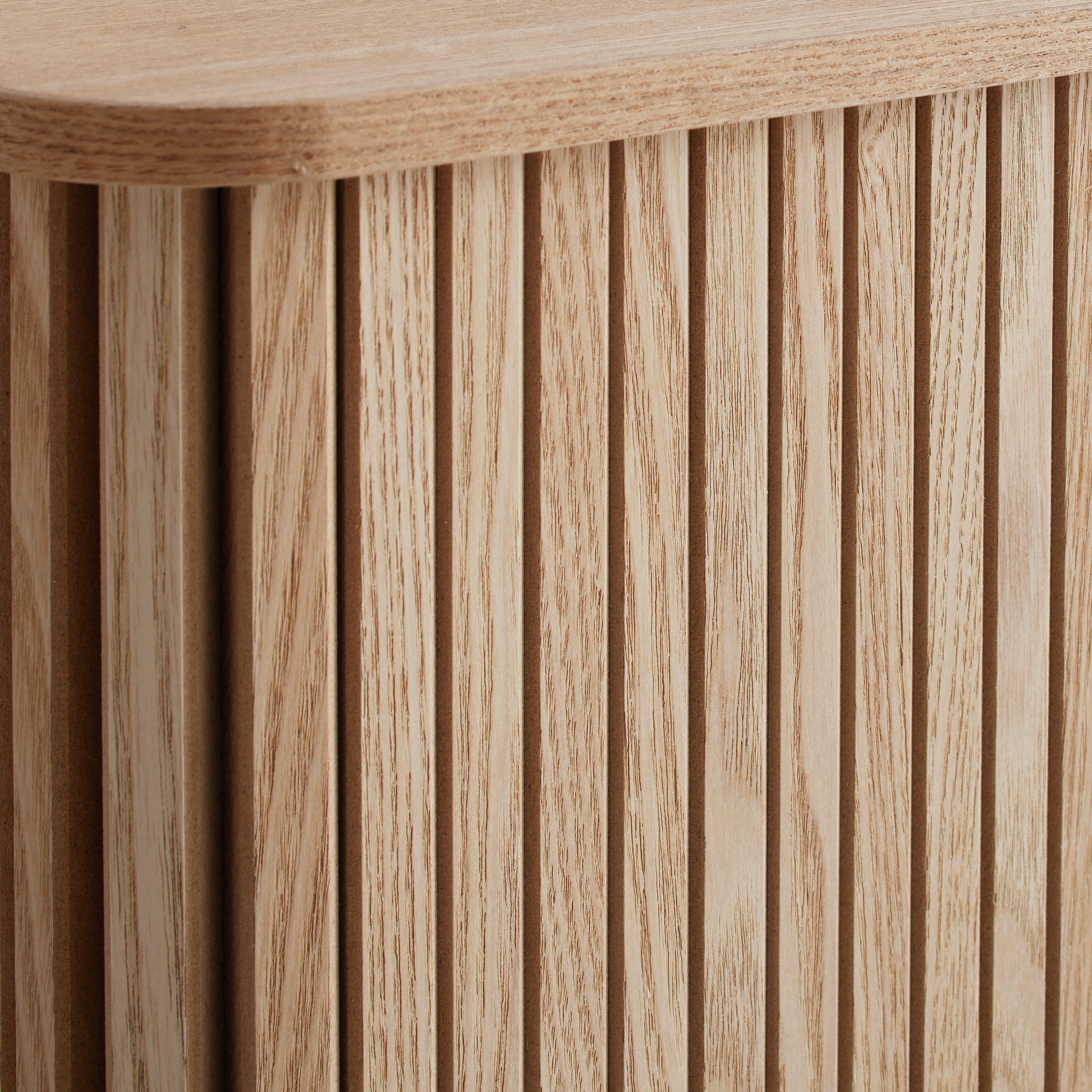 BYRÅ SKANDY - naturfärgad, Modern, trämaterial/trä (70/80/30cm) - Premium Living