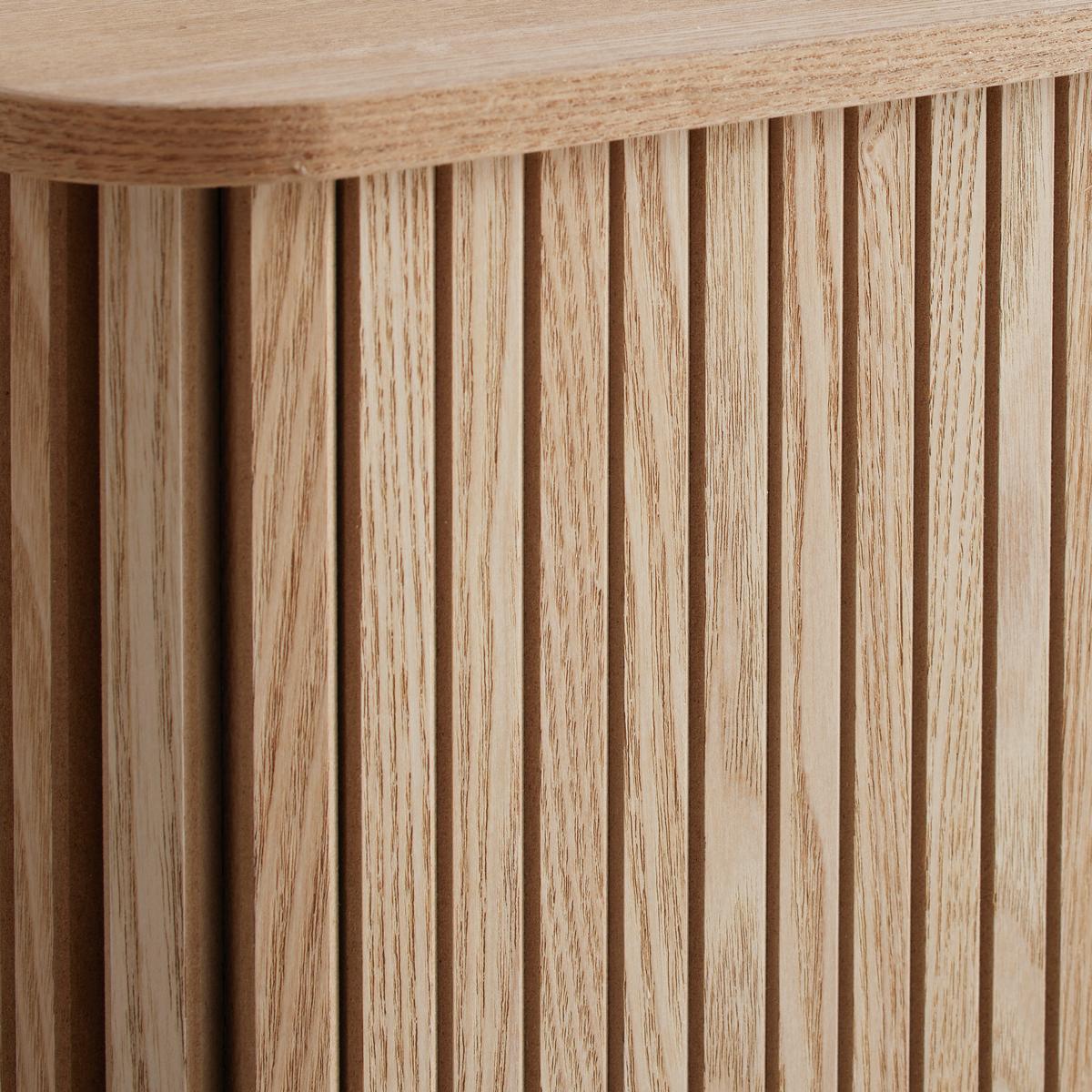 KOMODA SKANDY -TREND- - kolor naturalny, Modern, materiał drewnopochodny/drewno (70/80/30cm) - Premium Living