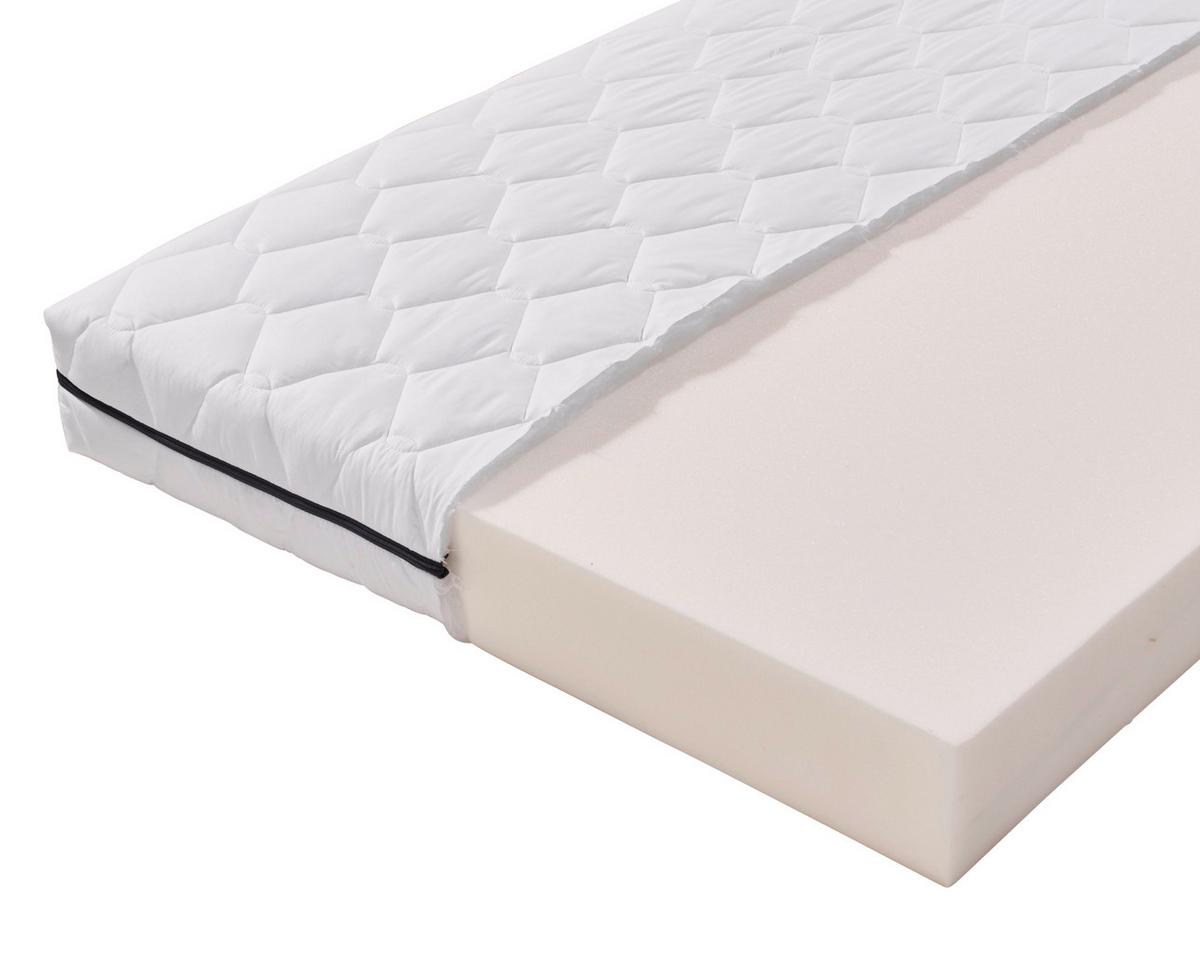 Madrac Od Komforne Pjene Base H3 - bijela, Moderno, tekstil (90/200cm) - Primatex