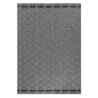 Outdoorteppich Patara Grau ca. 80x150cm - Grau, Design, Textil (80/150cm) - Novel