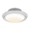 TAKFLÄKT KURTO - vit/kromfärg, Modern, plast (43/20cm) - Mömax
