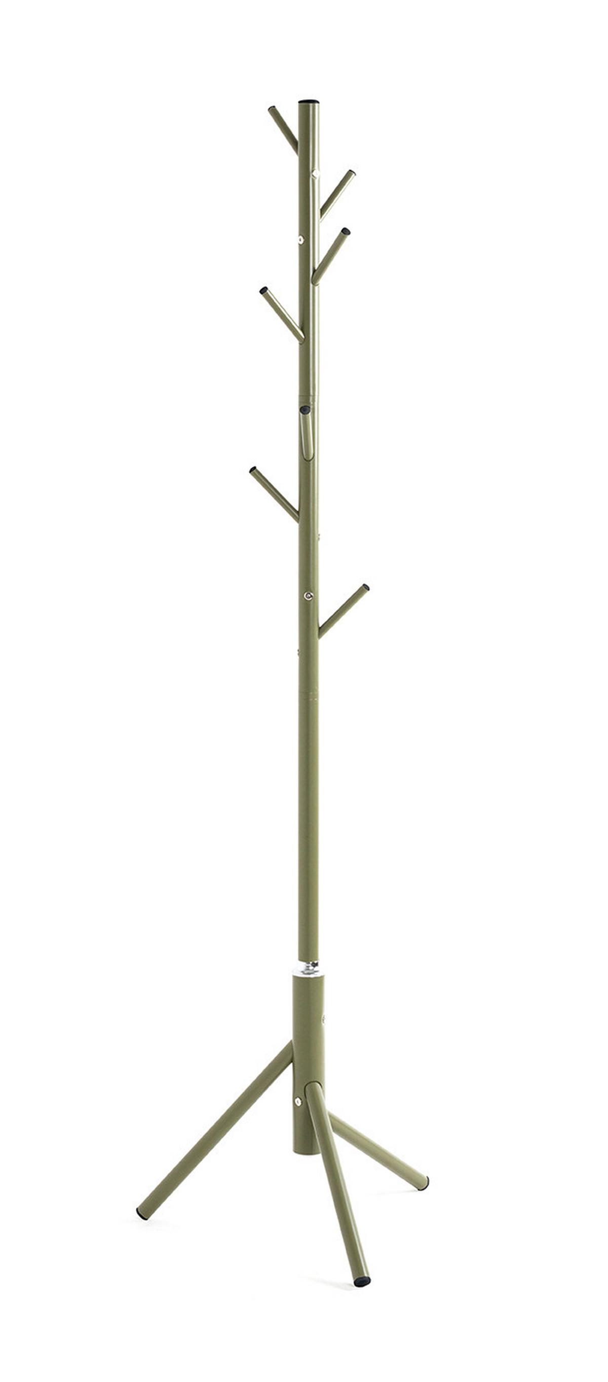 Kleiderständer Nadja in Grün - Grün, MODERN, Metall (48/173cm) - Mömax