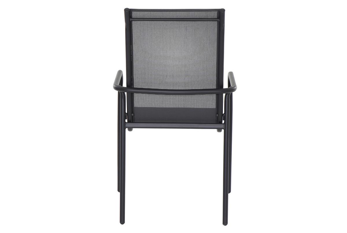Vrtna Garnitura Torino, Siva, 7-Delno - siva, Moderno, kovina/steklo (150/74/90cm) - Beldano