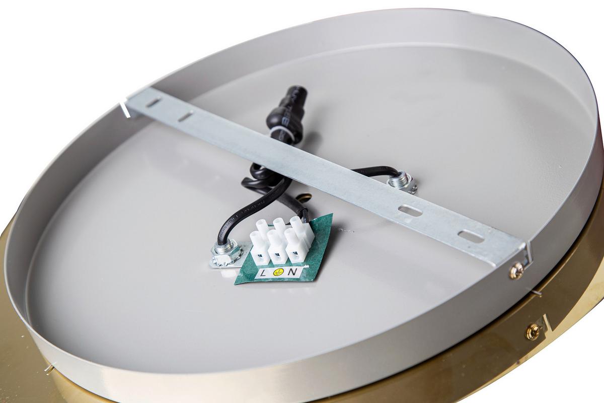 DECKENLEUCHTE 63040545 LONDON - Goldfarben, Lifestyle, Kunststoff/Metall (46/27cm) - Globo