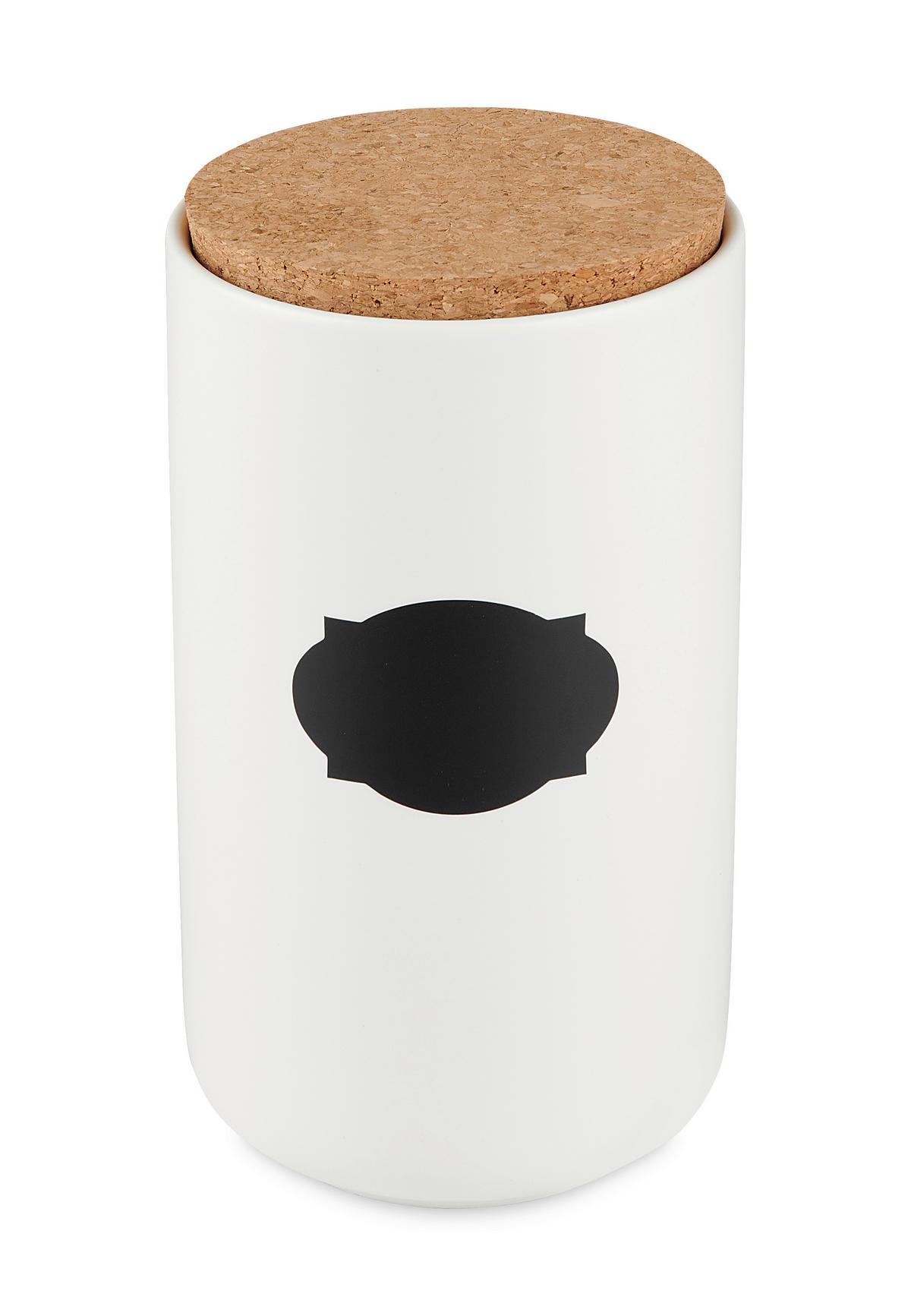 Etiketten Svea in Schwarz/Weiss, 97-teilig - Weiss/Schwarz, Papier/Kunststoff (21/24cm) - Modern Living