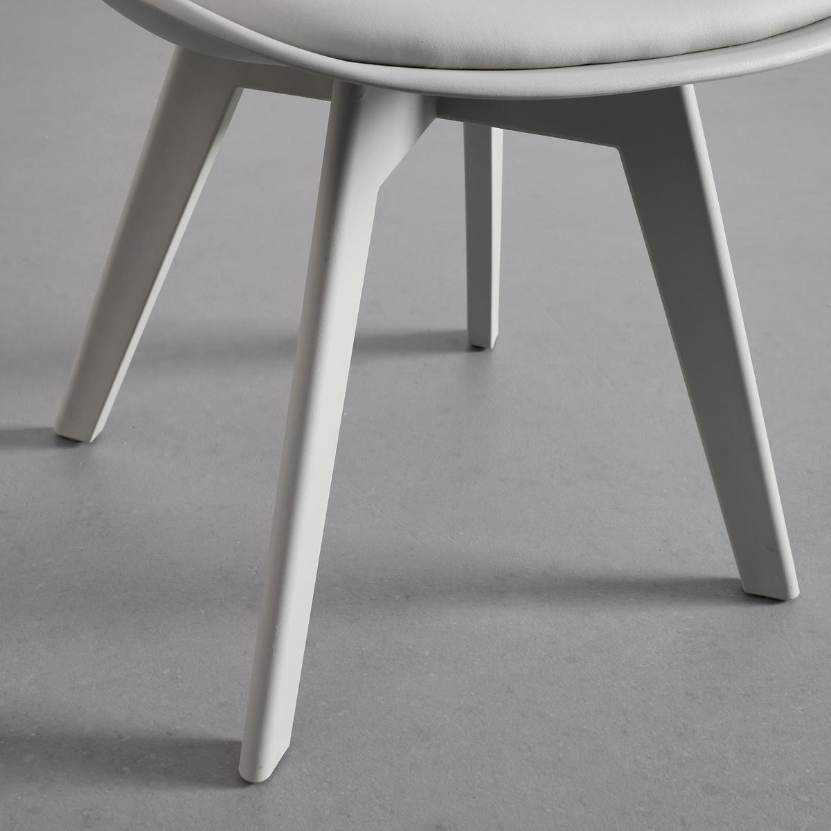 KRZESŁO MIA - jasnoszary, Modern, tworzywo sztuczne/tkanina (50/84/54cm) - Bessagi Home