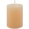 Stumpenkerze Lia in Sandfarben - Sandfarben, MODERN (6,8/9cm) - Premium Living