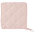 Topflappen Evelin Hellrosa Baumwolle - Hellrosa, Textil (20/20cm) - MÖMAX modern living
