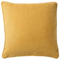 Kissenhülle Mary in Gelb ca. 48x48cm - Gelb, Modern, Textil (48/48cm) - Mary's