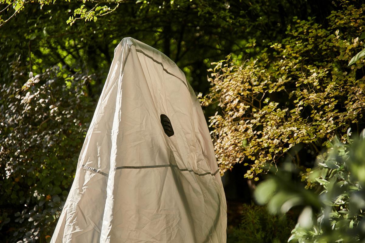 SCHUTZHÜLLE M85548 - Grau, KONVENTIONELL, Kunststoff (115/1/203cm) - Siena Garden