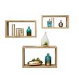 Wandregalset Eichefarben - Eichefarben, MODERN, Wellpappe (45/27/15,5cm) - Mömax modern living Wandregalset Eichefarben - Eichefarben, MODERN, Wellpappe (45/27/15,5cm) - Mömax modern living