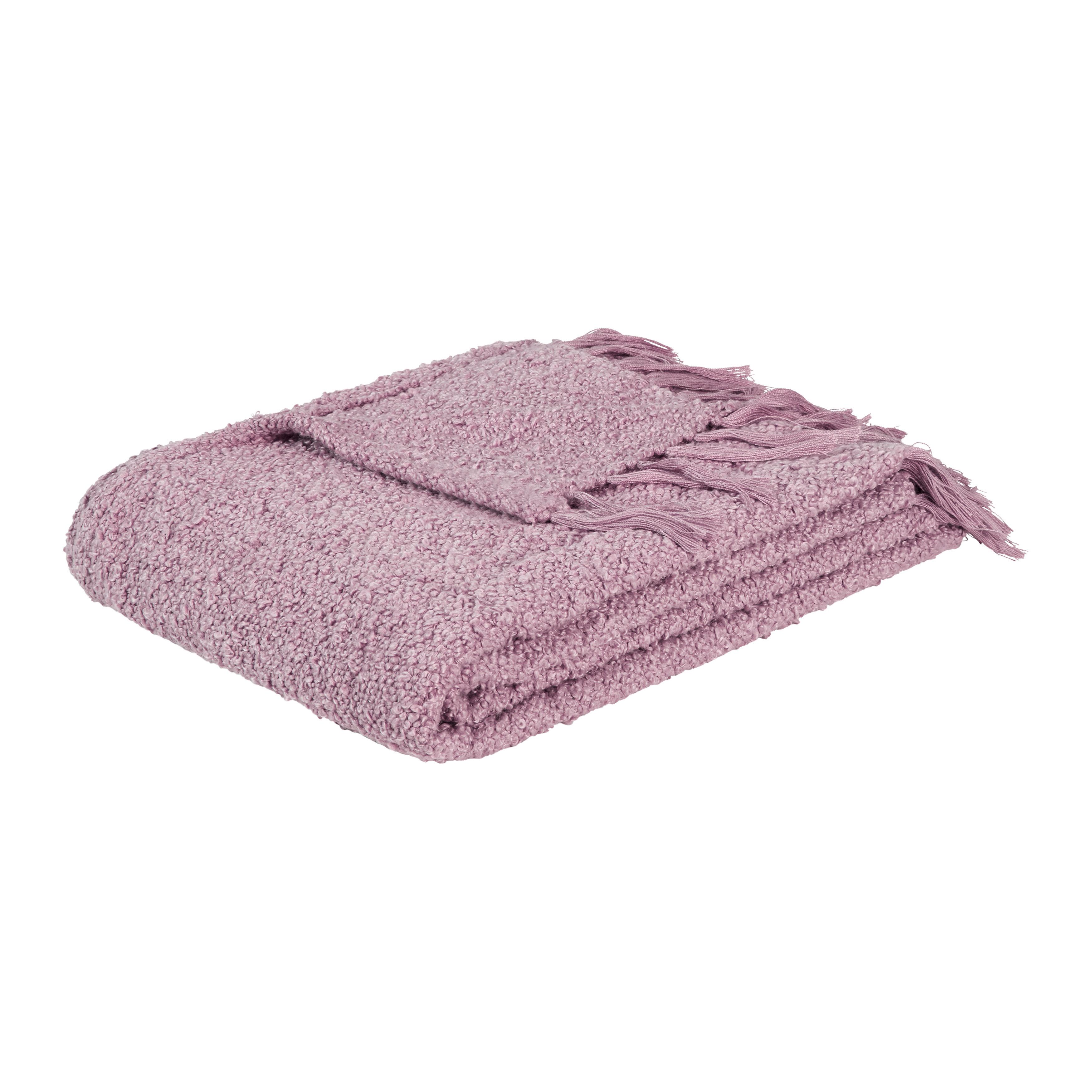 FILT BERKLEY - mauve, Klassisk, textil (130/170cm) - Mömax