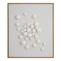 Slika Na Platnu Pearl - bela/naravne barve, Moderno, kovina/umetna masa (52,1/62,1cm) - Mömax