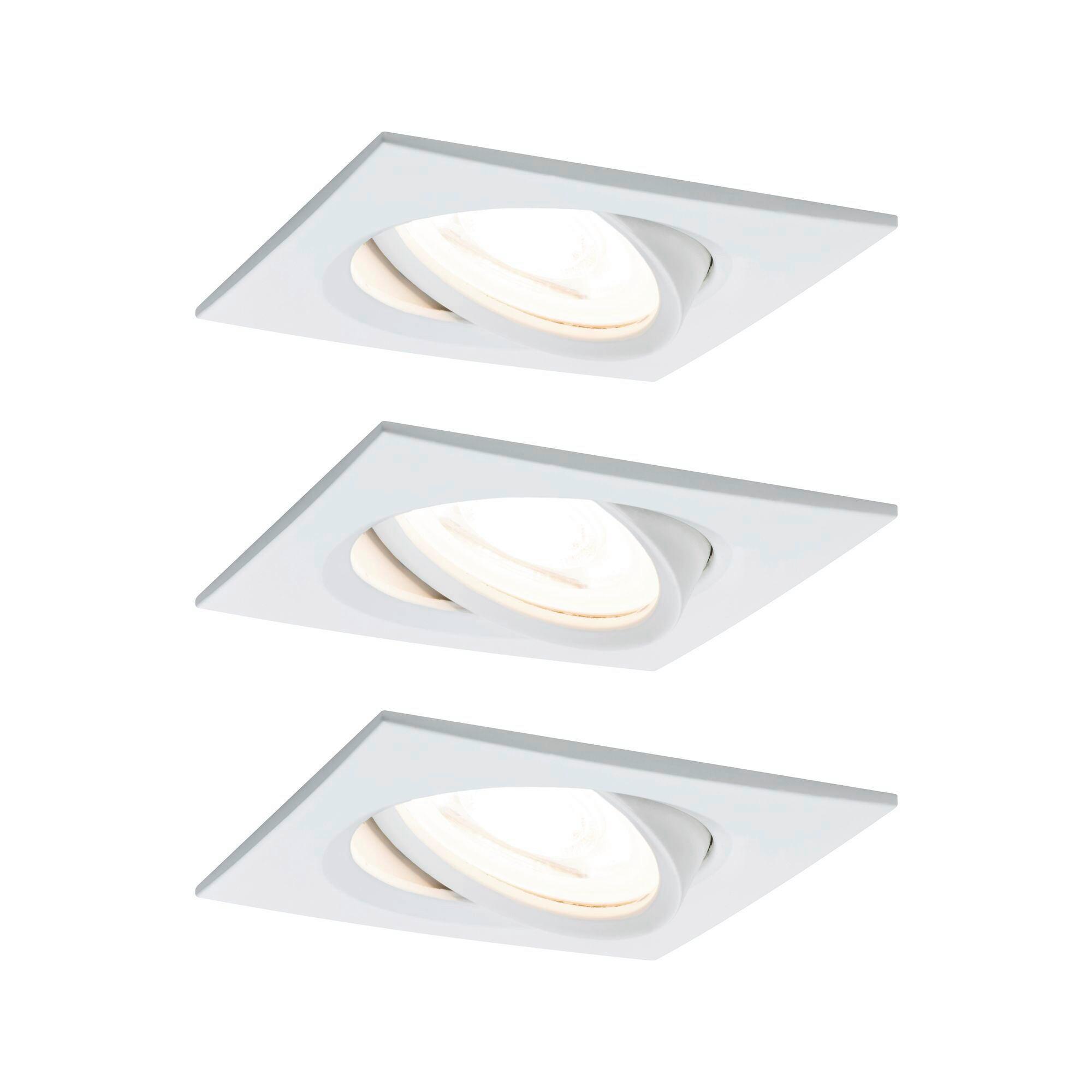 Deckenleuchte Nova max. 6,5 Watt, 3-teilig - Basics (8,4/8,4cm) - Paulmann