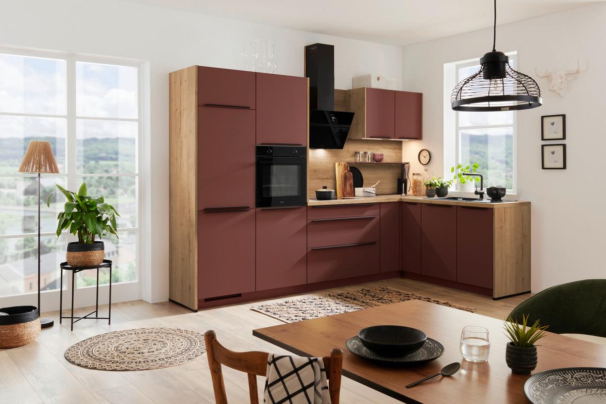 Bucătărie la comandă Easytouch - Modern, material pe bază de lemn (312,5/187,5cm) - Nobilia