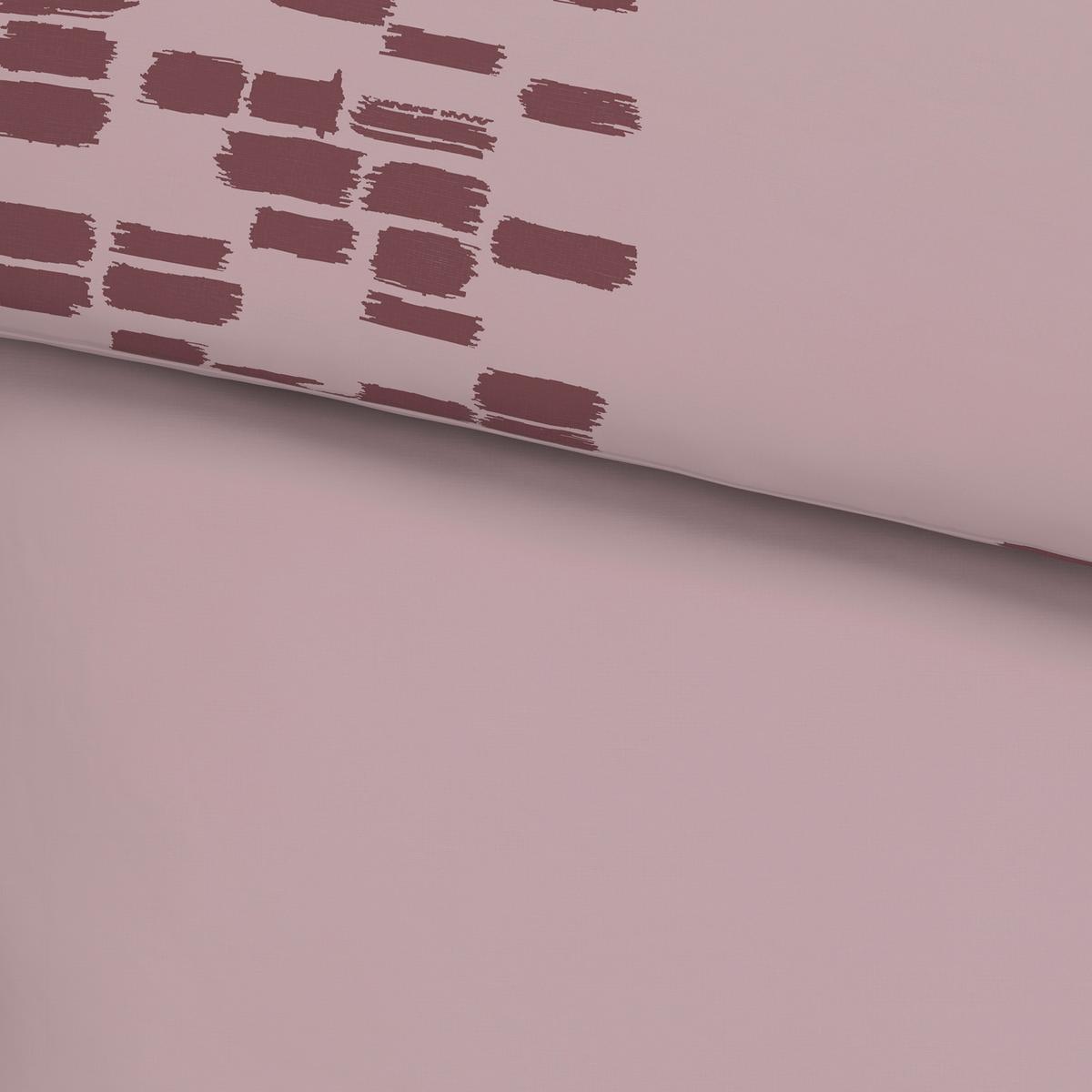 Posteljina Brush Strokes 140x200/60x80 Cm - ružičasta, tekstil (140/200cm) - Modern Living