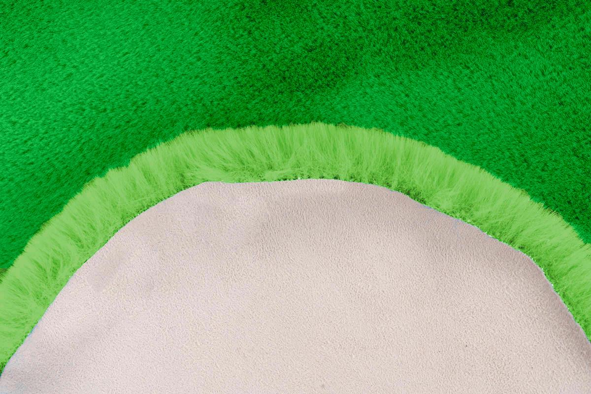 KINDERTEPPICH OXQWG-60-63 - Grün, Basics, Textil (60/63cm) - Kayoom