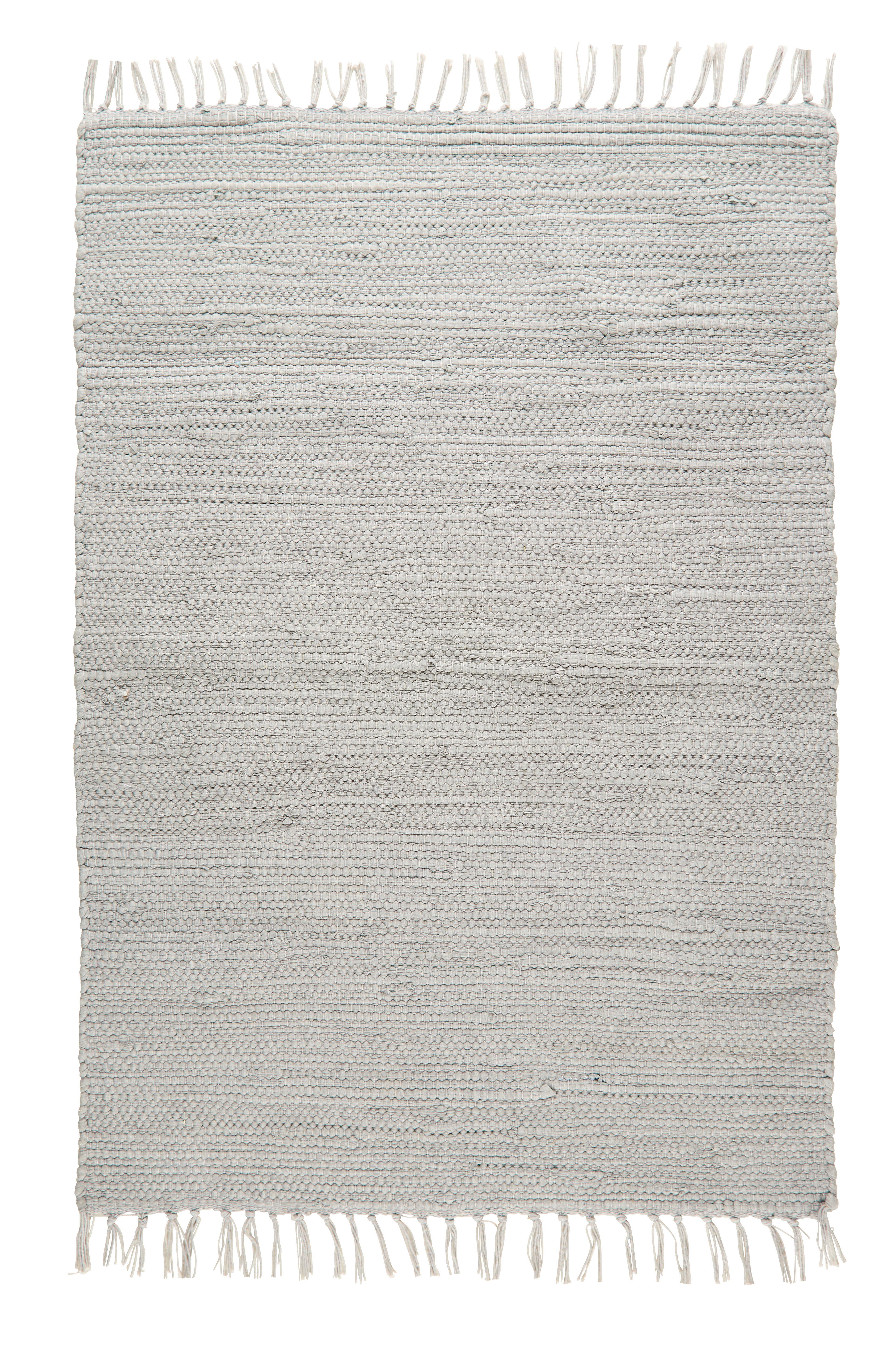 Covor din cârpe Julia 2 - gri, Romantik / Landhaus, textil (70/130cm) - Modern Living