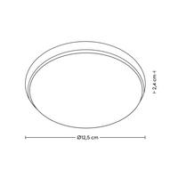 Led Díszlámpa Brusi - fehér, Modern, műanyag (13,7/4cm) - Modern Living