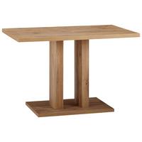 STÓŁ DO JADALNI SANTORIN - kolor dębowy, Natur, materiał drewnopochodny (120/80/76cm) - Cantus