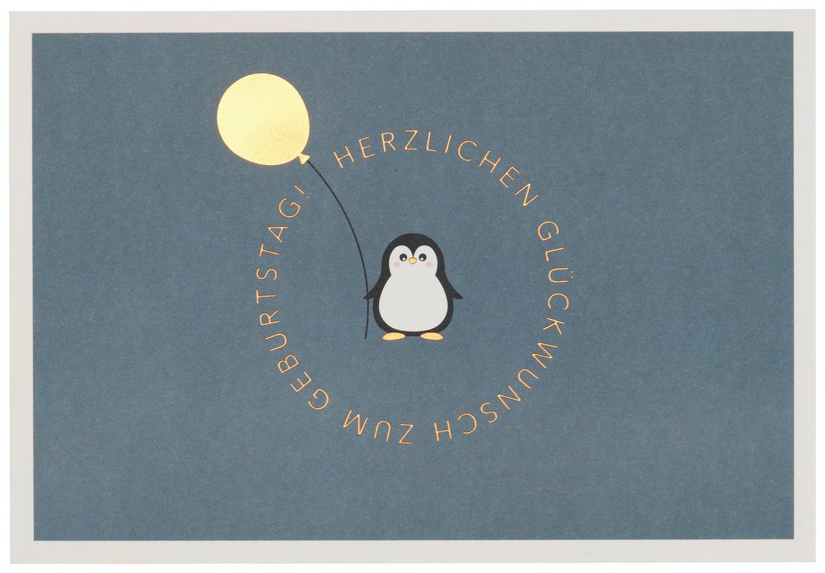 Postkarte Kupfergold in Multicolor - Multicolor, Basics, Papier (15,7/11,5cm)