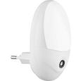 Steckerleuchte Enio in Weiß, 210 Lumen - Weiß, KONVENTIONELL, Kunststoff (10,5/17,5cm) - MÖMAX modern living