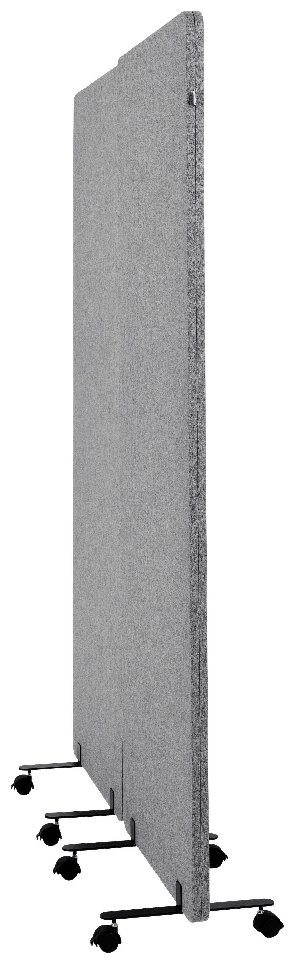 Pregradna Stena Flexmiut, Temno Siva - temno siva, Basics, kovina/umetna masa (60/177/35cm) - MID.YOU