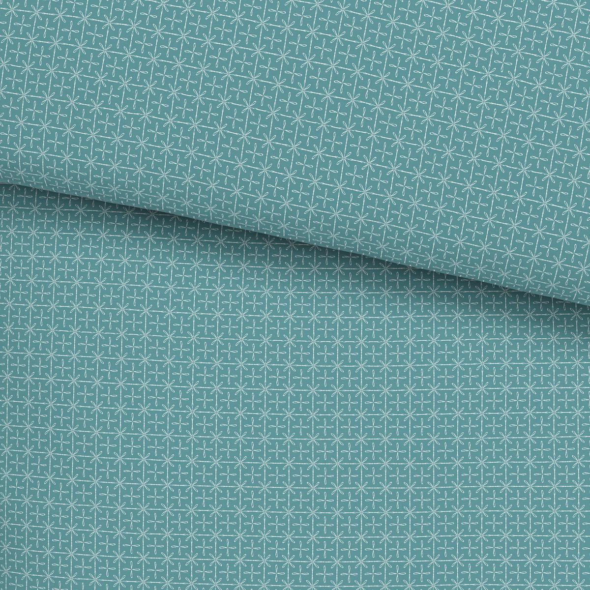 BETTWÄSCHESET LAURA - Blau, Konventionell, Textil (160/210cm) - Modern Living
