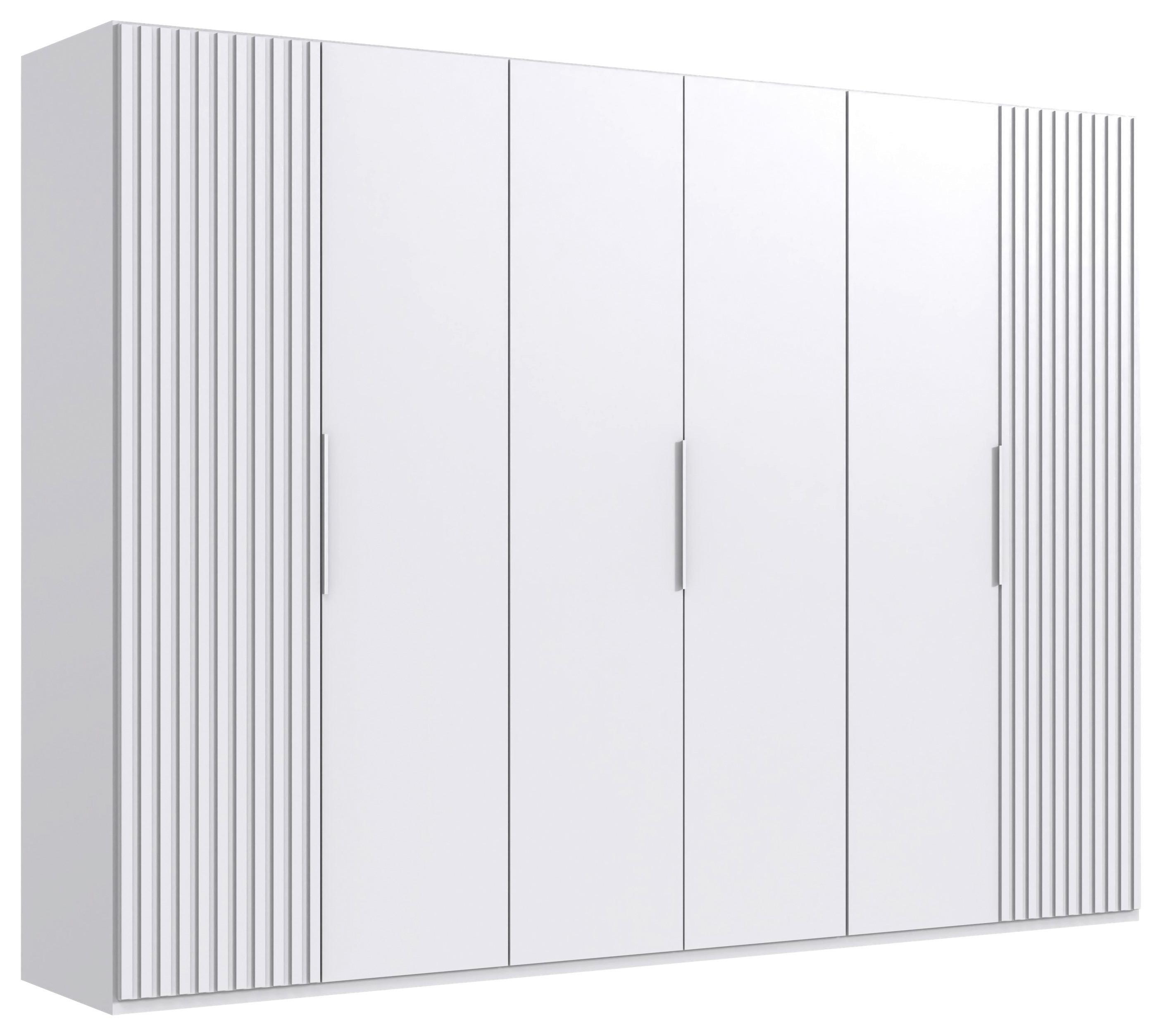 DULAP USI ROTATIVE ANDORRA - alb, Modern, material pe bază de lemn (300/216/58cm) - Modern Living