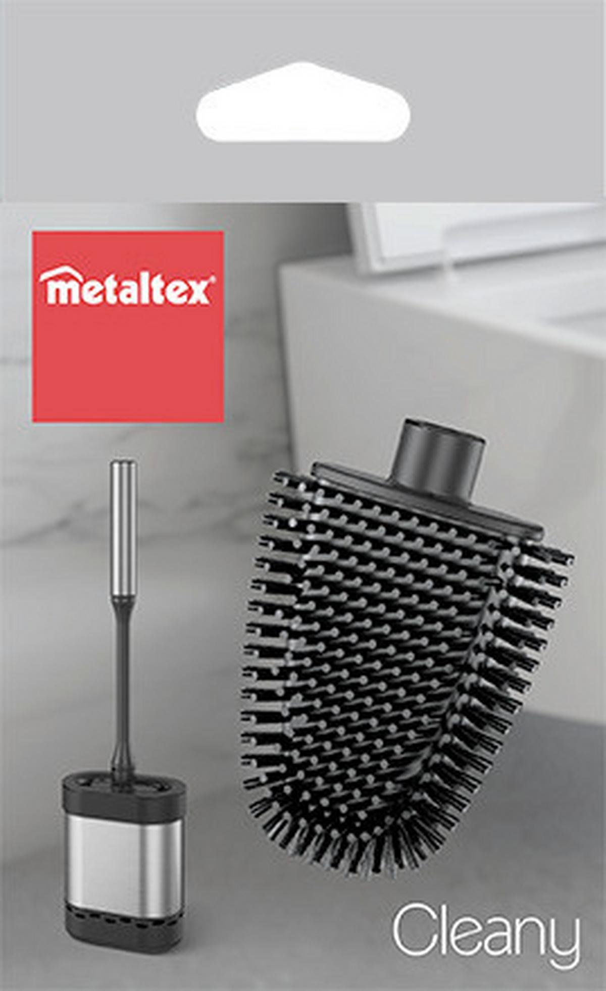 Cleany Lava 185517 - fekete, műanyag (4/13/9,5cm) - Metaltex