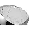 LED-DEKORATIONSLAMPA ALFRED - kromfärg, Modern, plast (17,5/12,5/14,5cm) - Mömax